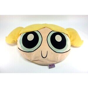 Powerpuff‎ Girls BUBBLES 24” Soft Head Pillow Plush Cartoon Network Stuffed Toy